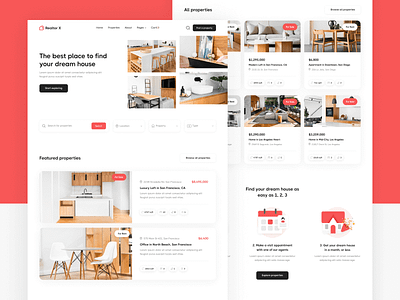 Home - Realtor X | Real Estate Webflow Website Template realtor