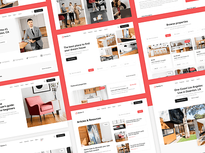 All Pages - Realtor X | Real Estate Webflow Theme realtor