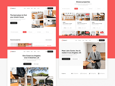 Pages - Realtor X | Real Estate Development Webflow Theme realtor