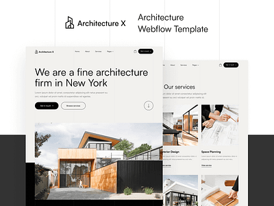 Presentation | Architecture X - Architecture Webflow Template