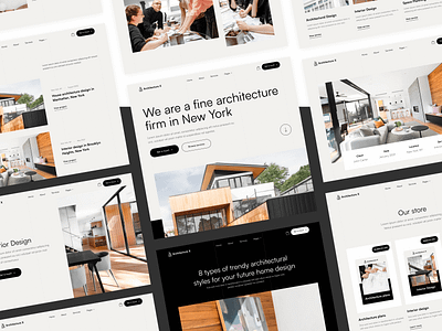 Pages | Architecture X - Architecture Firm Webflow Theme construction