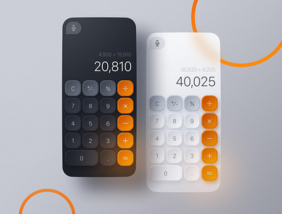 The Calculator calculator figma mobile mobile app sinthai sinthaistudio ui uxui xd