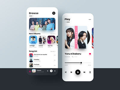Music app concept