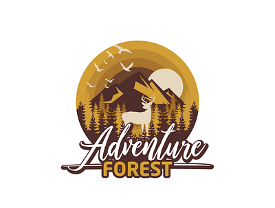 travel badge with pine trees textured vector illustration branding design designs explore graphic design icon illustration logo motion graphics typography ui ux vector