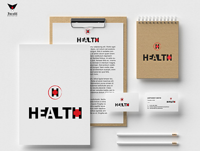 Health Logo Design Modern Branding health logo design health mockup health modern branding health negative logo healthcarecost healthcaremanager healthcareworker publichealthlogo