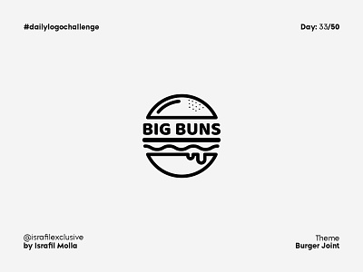 Big Buns Daily Logo Challenge Day 33 bigben burger logo burger menu burgers dailylogo dailylogochallenge food food app food illustration logodesign logotype