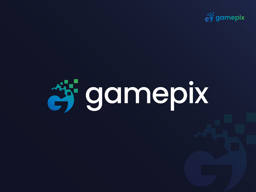 Gamepix Logo Concept by Israfil Molla on Dribbble