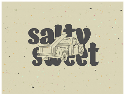 Surf truck - salty sweet logo.