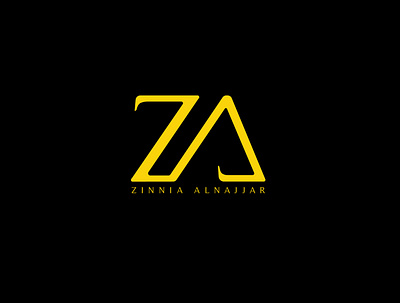 ZA - Personal Logo Branding logo branding logo design logo designer monogram monogram logo personal branding personal logo type design