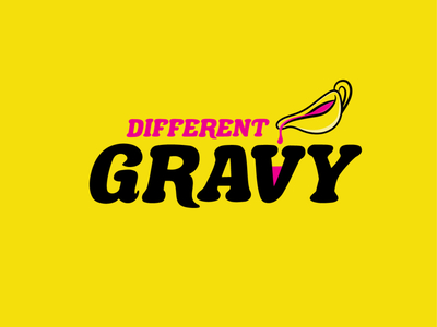 Different Gravy Logo by David on Dribbble