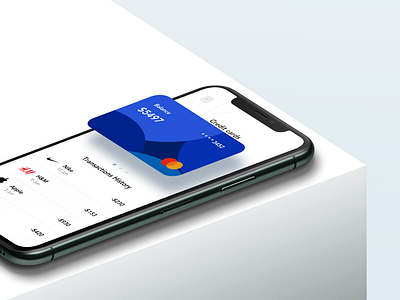 Credit Card Page UI