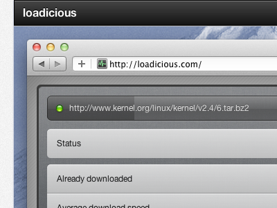 Loadicious Website/DetailView browser downloads loadicious manager webapp website