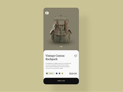 Daily UI 33 - Customize Product