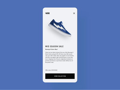 Daily UI 36 - Special Offer app dailyui design discount shoes shoes app special offer ui ui challenge vans webdesign
