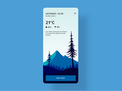 Daily UI 37 - Weather
