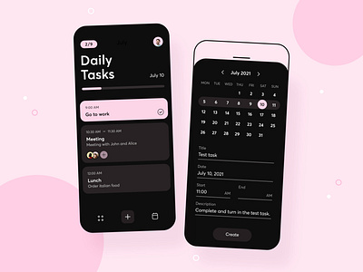 Daily UI 42 – ToDo list app app design dailyui dailyui 42 design illustration mobile mobile app todo list ui ui challenge ui ux ux web webdesign
