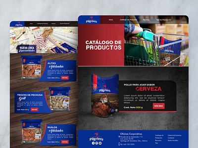 New products landing page