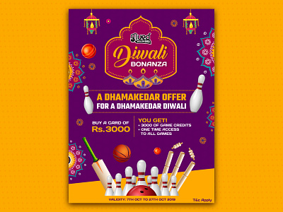 Poster Design For Diwali Offer