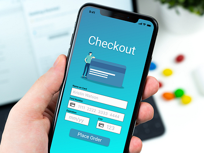 Daily UI  #002 - Credit Card Checkout