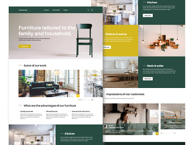 Custom furniture website