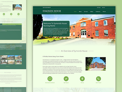 Logo, Branding & Website Design - Symonds House Nursing Home