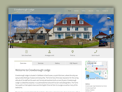 Logo, Branding & Website Design - Care Home Website