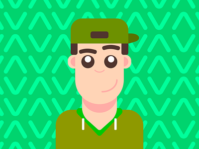 man 3 adobe illustrator avatar flat illustration man man illustration