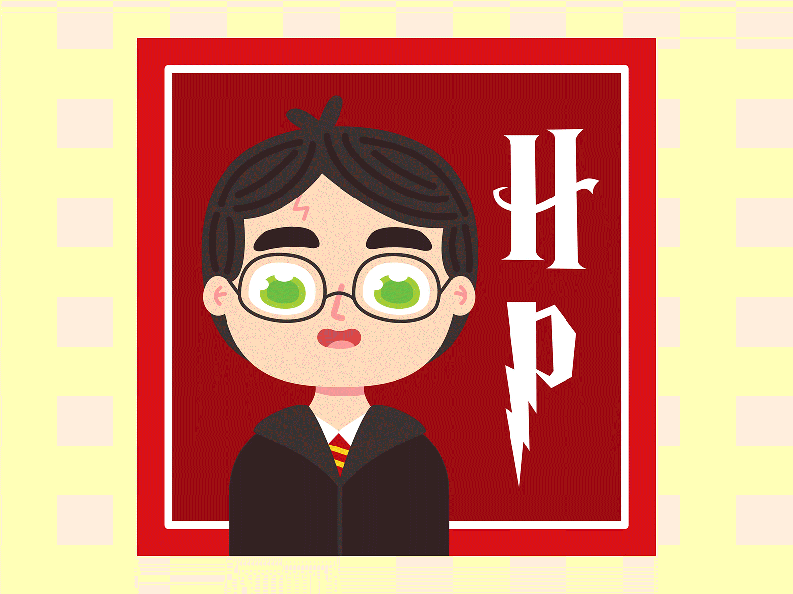 Fan art personajes de Harry Potter adobe illustrator fan art harry potter illustration digital