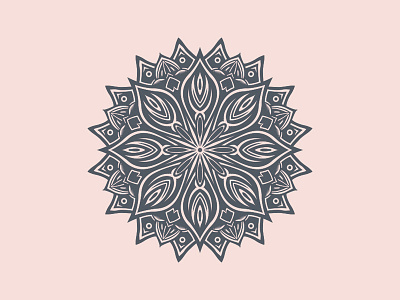 Mandala exploration art digital floral flower geometric mandala pattern vector