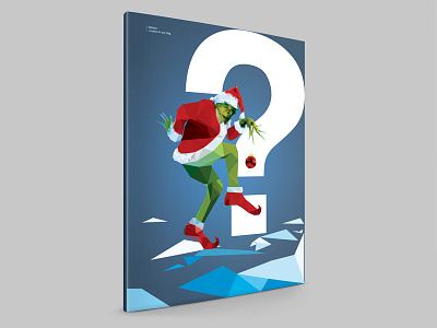 Vivo Magazine christmas cover grinch magazine triangles