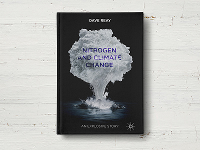 Nitrogen And Climate Change book cover book cover design climate change cover