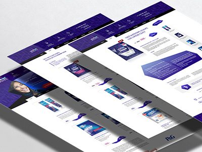 Crest 3DWhite web-site design blue crest3dwhite violet web web site