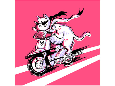 Cat Rempit (Biker Cat)