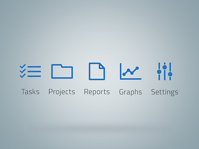 Icons blue color icon photoshop plane simpe ui