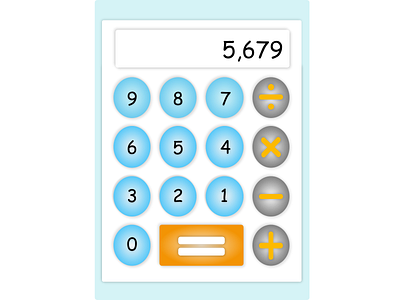 Calculator app app design calculator design finance finance business graphic design icon illustration math typography ui ux vector