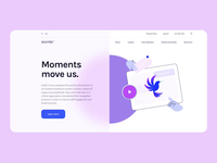 Wambi Website Interaction workplace team connect communication recourse company leader member human web design graphics icons ux ui cuberto