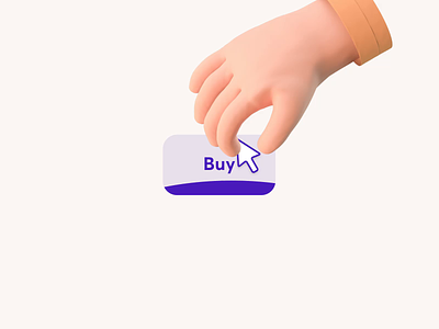 Pushy call-to-action after effects button call to action cuberto cursor drag and drop graphics hand icons motion push ui ux web