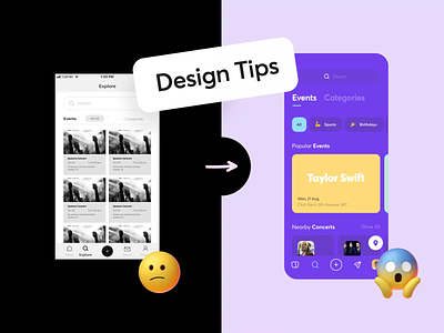 Design Tips / Vol 9 adaptive design cuberto design tips empty states graphics guidelines icons layout styles ui ui map usability interface user experience design ux wireframing