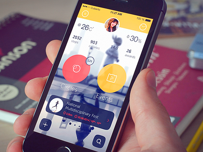 Sportscool app app cuberto design icon ios iphone ui ux