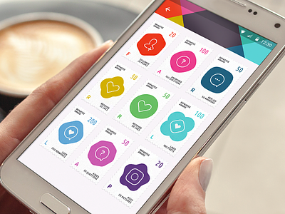 Badges design android app badges cuberto design icon ios iphone ui ux