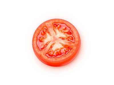 Vector Tomato web icon/illustration