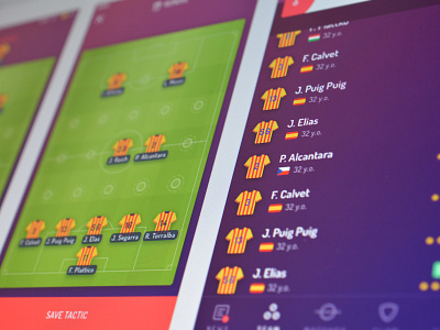 FM app app cuberto design football icon interface ios iphone sport ui ux