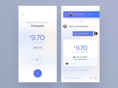 Micro crowdfunding UI