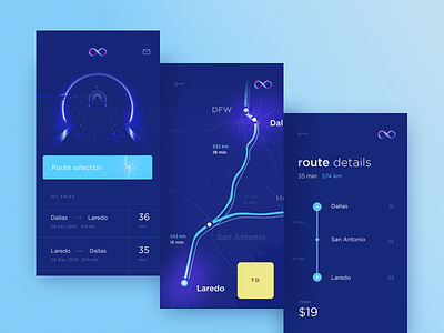 Need for speed UI/UX cuberto design interface ios iphone map passenger road route train ui ux