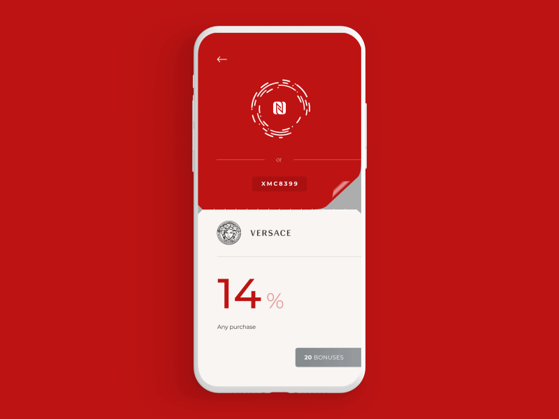 Loyalty program app bonus brand cuberto graphics hotel loyalty motion shop sketch ui ux