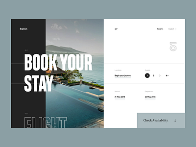 Luxury Hotel Landing Page