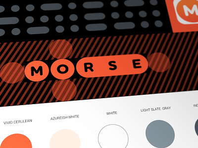 Morse Logo Design brandbook branding cuberto graphics guideline icons logo morse ui ux vector