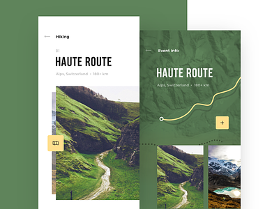 Route Info templates and downloadable on Dribbble