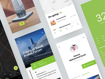 Riyadh app UI app build city cuberto graphics icons interface ios sketch ui ux