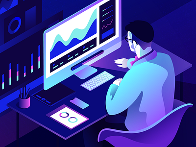 Eye Tracker Illustration